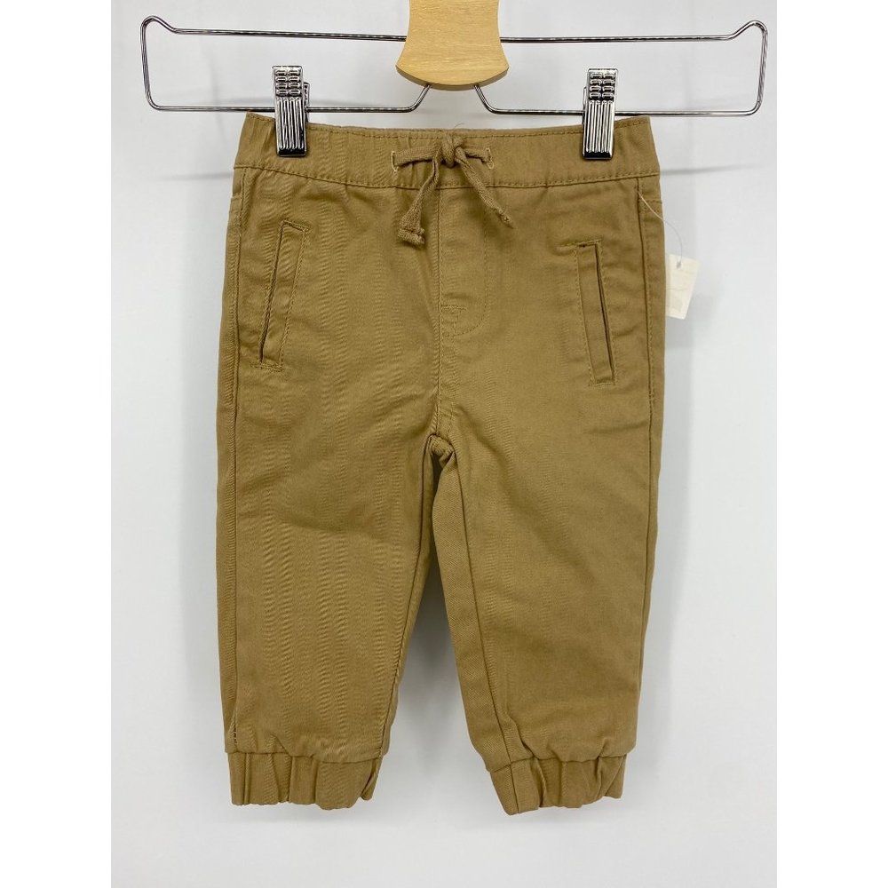 7 For All Mankind Khaki Chino Jogger Pants NEW WITH TAGS size 12 months